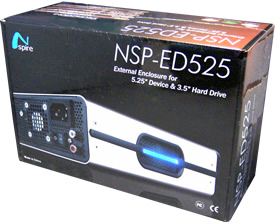 Nspire 5.25" External IDE USB Enclosure